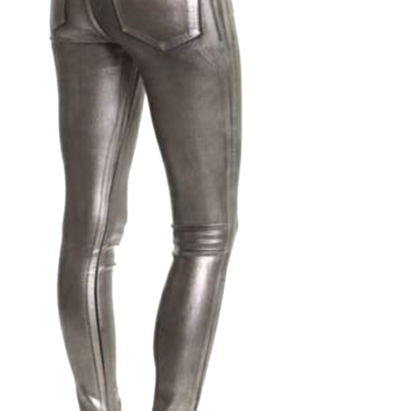 Joe's Jean's Silver The Charlie foil Skinny jeans  PLEASE READ - Picture 12 of 16